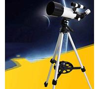 Stargazing Telescope for Adults,70mm Aperture 400mm Focal Length Refractor Telescope with Tripod & Finder Scope, with Low Light Night Vision&Backpack