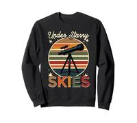 Stargazing Under Starry Skies Sweatshirt