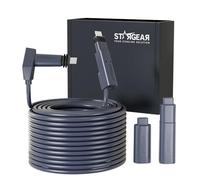 STARGEAR Starlink Cable 16.4FT for Standard Actuated Gen 2, Starlink Replacement Cable for Rectangular Satellite V2 Waterproof Gray