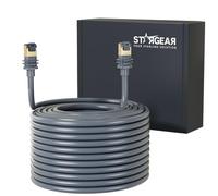 STARGEAR Starlink Cable Gen 3 45M/147FT, Starlink Gen 3 Cable for Starlink Standard 4/4X/V3/REV 4/MINI, 24AWG Extension Replacement Starlink Ethernet Cables Satellite Internet Kit Waterproof Outdoor