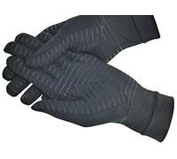 Stargems ARTHRITIS COPPER COMPRESSION GLOVES PAIN RELIEF FULL LENGTH HEALING NATURAL THERAPY MENS WOMENS CIRCULATION WARMTH- TRAVEL, SPORTS, FATIGUE, INFLAMMATION, STIFF JOINTS, CARPAL TUNNEL AID