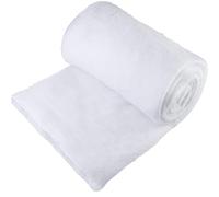 stargo Fake Snow Blanket Roll for Christmas Village Displays, Christmas Tree Deocration - Thick White Soft Fluffy Faux Snow Backdrop Artificial Snow Blanket Cover (Each Roll 80 CM x 240 CM)