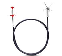 StarHelper Drain Snake,33 inch Flexible Grabber Claw Pick Up Reacher Tool,Drain Clog Remover - Gutter Cleaning Tools for Home Sink, Bathroom Tub,Drain, Toilet, Tight Spaces