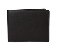 STARHIDE Men's Luxury Soft Leather Bifold Wallet - RFID Protected Card Holder with Internal Zipped Change Purse - Premium Nappa Leather (Black)