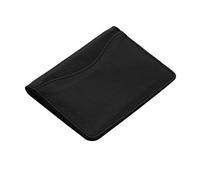 STARHIDE Minimalist Slim Leather Cardholder Wallet for Men & Women - RFID Blocking, Compact & Stylish Design, Holds Up to 08 Cards - Perfect for Travel & Everyday Use (Black Nappa)