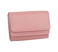 STARHIDE Women's RFID Small Leather Purse, Genuine Soft Leather Wallet with Coin & Key Pocket for Ladies, Credit Card Holder, ID Pocket Wallet #5545 (Pink)