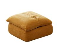 STARHMLUX Boneless Single Sofa for Living Room - Compact Sectional Sofa Chair w/Optional Ottoman, Compressed Packaging, Apartment Couch Yellow 31.5 * 29.5 * 16.5in