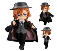 Starida Nakahara Chuuya Figure Removable Real Cloth Clothes Anime Action Figure BSD Statue Desktop Collections Gift for Fans