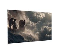 Staring Into The Abyss Wooden Jigsaw Puzzle 300 Pieces Horizontal for Family Leisure and Parent-child Interaction