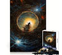 Staring Into The Void Jigsaw Puzzles for Adults 1000 Piece Enhance Recall Leisure Time Exact Edge Festival Gift 38x52cm