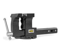 Stark 2-in-1 Tow Hitch Truck Vise 6" Bench Vise Fits 2" Hitch Receiver w/Built-in Bench Mount Trailer, Grey