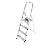 STARK aluminium and steel ladder 4 steps