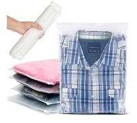STARK HOME -12 PCS Large Ziplock bags Frosted Hospital bag maternity essentials Resalable storage bags for clothes, Travel essentials, Toiletries, Crafts Supplies…