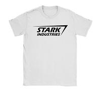 Stark Industries Mens T-Shirt XX-Large White Iron Man Cool Funny Gift