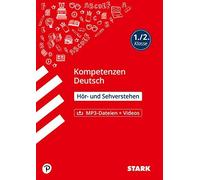 STARK Kompetenzen Deutsch 1./2. Klasse - Hr- und Sehverstehen by Drexler New.