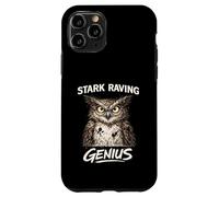 Stark Raving Genius Funny Owl Portrait Case for iPhone 11 Pro