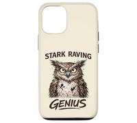 Stark Raving Genius Funny Owl Portrait Case for iPhone 12/12 Pro