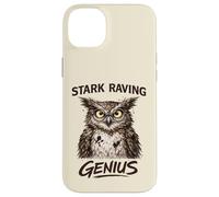 Stark Raving Genius Funny Owl Portrait Case for iPhone 14 Plus