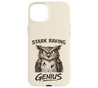 Stark Raving Genius Funny Owl Portrait Case for iPhone 15 Plus