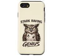Stark Raving Genius Funny Owl Portrait Case for iPhone SE (2020) / 7/8