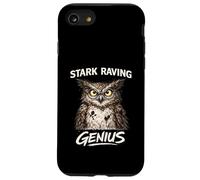Stark Raving Genius Funny Owl Portrait Case for iPhone SE (2020) / 7/8