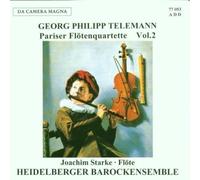 Starke/Heidelberger Barockensemble - Georg Philipp Telemann: Flute Quartet Vol. 2