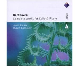 STARKER/BUCHBINDER - SÄMTLICHE WERKE FÜR CELLO UND KLAVIER 2CD NEW BEETHOVEN