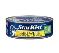 StarKist White Solid Albacore Tuna in Water 25% Less Sodium, 5 oz, 1-Pack