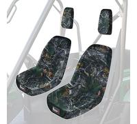 StarknightMT UTV Rhino Seat Covers, Waterproof 1680D Seat Covers Compatible with Rhino 700 660 450 2004-2021 Rhino Accessories Bucket Seat Cover