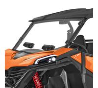 StarknightMT Vented Zforce Front Windshield Compatible With 2023-2025 CFmoto ZForce 950 Sport & 4/950 Trail/ 800 Trail G2 Scratch Proof Heavy Duty PC Clear (Do Not Fit HO EX Models)