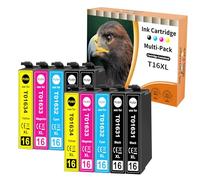 Starlet24 10x 16XL Multipack Ink Cartridge Compatible with Epson 16 XL T1631 T1632 T1633 T1634 for Workforce WF-2760 WF-2630 WF-2510 WF-2660 WF-2750 WF-2650 WF-2540 WF-2530 WF-2530 WF-2530