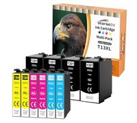 Starlet24 10x Ink Cartridges Compatible with Epson T1301 T1302 T1303 T1304