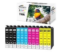 Starlet24 12x 16XL Printer Cartridges Compatible with Epson 16XL Multipack for Workforce WF-2760 WF-2630 WF-2510 WF-2660 WF-2750 WF-2650 WF-2540 WF-2530 WF-2520