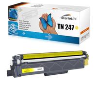 Starlet24 1x TN247 Yellow Toner Compatible with Brother TN-247 TN243 Yellow | for Brother MFC-L3710CW MFC-L3730CDN Toner MFC-L3750CDW MFC-L3770CDW DCP-L3550CDW DCP-L3510CDW HL-L3230CDW