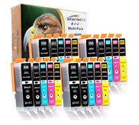 Starlet24 20X 550XL 551XL Ink Cartridges for Canon PGI-550 CLI-551