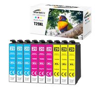 Starlet24 29XL Printer Cartridges Compatible with Epson 29XL 29 XL Multipack for Expression Home XP-342 XP-332 XP-345 XP-442 XP-445 XP-432 XP-245 XP-235 XP-335 XP-435 XP-247 (3 Cyan 3 Magenta 3