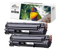 Starlet24 2X 83A CF283A Toner Compatible with HP 83A CF283A Black | for Laserjet Pro M201dw M201n MFP M125nw M125a M127fw M127fn M225dw M225dn