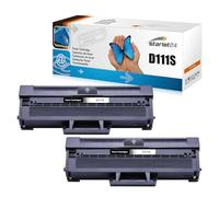 Starlet24 2x MLT-D111S Toner Compatible with Samsung MLT-D111S MLT-D111L | Compatible for Xpress SL-M2070 M2070W M2026W M2026 M2020 M2070FW M2022W M2022 M2020W M2070F