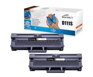 Starlet24 2x MLT-D111S Toner Compatible with Samsung MLT-D111S MLT-D111L to Replace Xpress SL-M2070 M2070W M2026W M2026 M2020 M2070FW M2022W M2022 M2020W M2070F