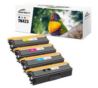 Starlet24 4x TN423 Toner Compatible with Brother TN-423 TN-421 | TN-423BK TN-423C TN-423M TN-423Y for DCP-L8410CDW HL-L8260CDW HL-L8360CDW DCP-L8410CDN MFC-L8900CDW MFC-L8690CDW