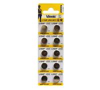 Starlet24 Vinnic Premium Button Cell Batteries 10x AG13, 357, SR44, LR44, A76, 1154