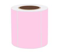 STARLIBOO 3x2 inch Color Direct Thermal Labels for Shipping, Bar code, Address, Thermal Printer Labels Stickers Compatible with Rollo & Zebra Desktop Printers(Pink)