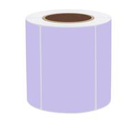 STARLIBOO 3x2 inch Color Direct Thermal Labels for Shipping, Bar code, Address, Thermal Printer Labels Stickers Compatible with Rollo & Zebra Desktop Printers(Purple)