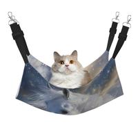 Starlight And White Horse Printed Pet Hammock - Sleeping Hammock For Cats, Rabbits, Ferrets, Puppies, Small Animals
