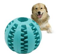 Starlight Baby Natural Rubber Canine Chew Toy Dental Hygiene, Interactive Play Ball for IndoorOutdoor Pets, Puppy Teething Relief and Teeth Cleaning,Puppy Toy 7cm,Blue