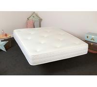 Starlight Beds 3-Tac Hand-Tufted Hybrid Mattress - 20cm Deep, Quilted Soft Sleep Surface - White - 1 - 2ft6 Small Single Mattress (75cm x 190cm)