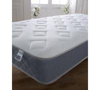 Starlight Beds Essentials Hybrid Spring And Memory Foam Mattress. Grey Border & Jump N Tac Design. King Size Mattress