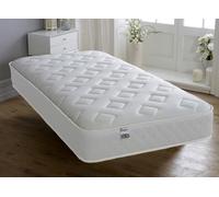 Starlight Beds Essentials Jump n Tac Hybrid Mattress - 19cm Deep, Soft Feel - White - 1 - 2ft6 Shorty Small Single Mattress (75cm x 175cm)