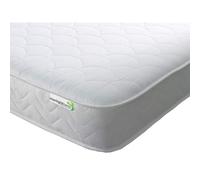 Starlight Beds European Single Mattress. Shell Design 90x200 Memory Foam Mattress with Springs. Soft, 18cm Deep, White. (90cm x 200cm)