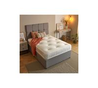 Starlight Beds Galaxy Tufted Memory Foam Hybrid Spring 21cm Deep Mattress in White | Size: EU Single Starlight Beds White EU Single